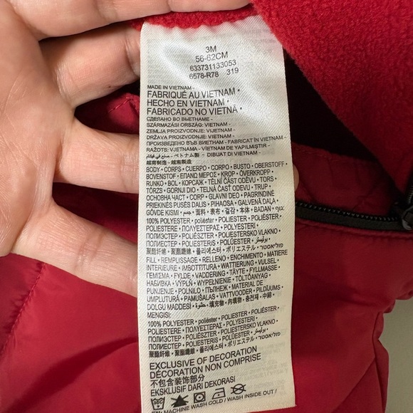 Jordan Baby`s Jumpman Puffer Snowsuit Size-3M - Picture 7 of 8